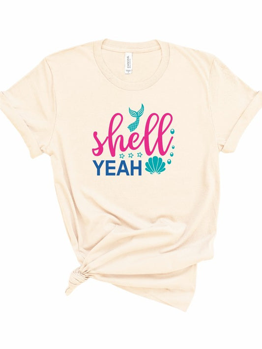 Shell Yeah Plus Size Graphic Tee