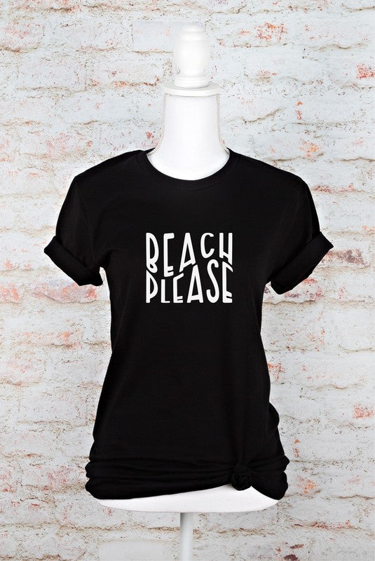 Beach Please Graphic Tee